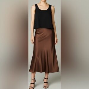 Vintage 90’s JR Nites Blousy Tank Womens Size Small/Medium Black Cropped